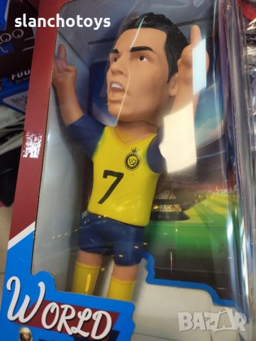 Големи фигури на Роналдо и Меси,около 23см, снимка 4 - Фигурки - 47689673