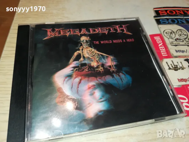 MEGADETH 2001 ORIGINAL CD 1804252028, снимка 6 - CD дискове - 49944880
