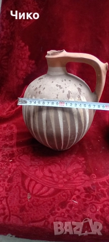 2бр стари глинени стомни, снимка 8 - Антикварни и старинни предмети - 52588560