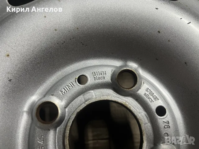 Метални джанти 15 цола за Mini Cooper (4x100), снимка 8 - Гуми и джанти - 55881519