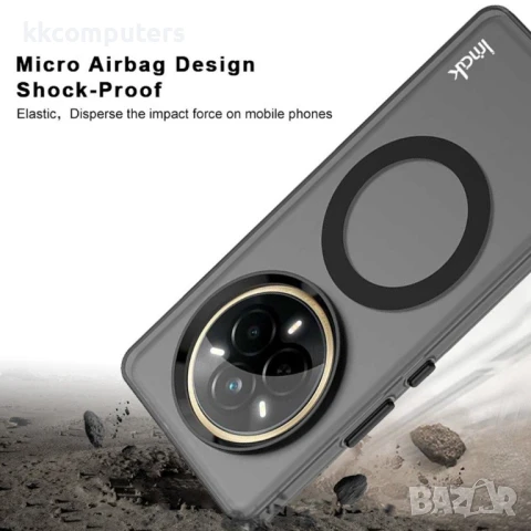 Realme 14 Pro 5G IMAK Силиконов Калъф TPU +PC/ MagSafe и Протектор, снимка 4 - Калъфи, кейсове - 50745548