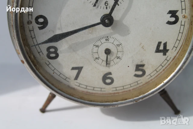 Немски будилник ''Junghans/"Юнгханс'', снимка 3 - Други ценни предмети - 50448155