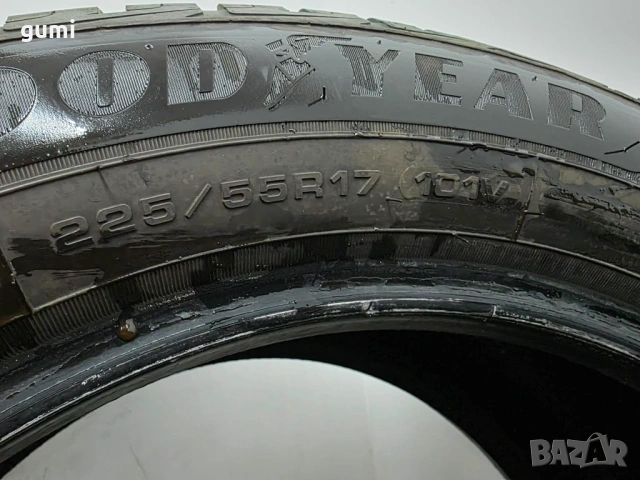 2бр зимни гуми 225/55/17 GOODYEAR L05228 , снимка 4 - Гуми и джанти - 53900451