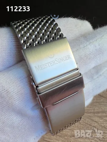 БАРТЕР MeisterSinger Perigraph Automatic 43mm, снимка 12 - Мъжки - 55715261