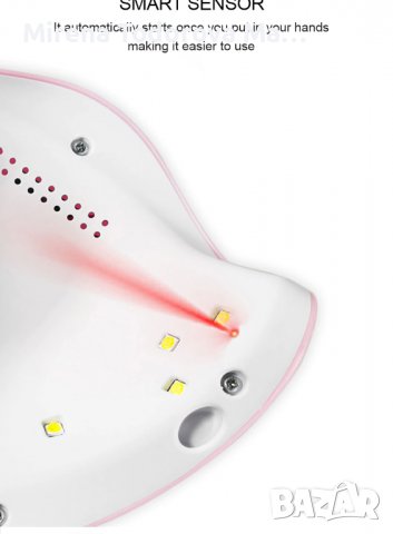 UV лед лампа за гел лак 36w 12 лампи, снимка 5 - Декоративна козметика - 36891032