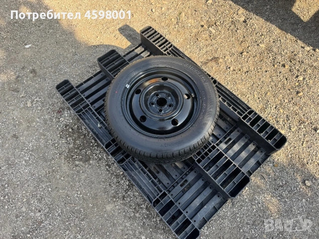 ЧИСТО НОВА Резервна гума Michelin+Джанта 15цола 5x100 за Subaru Legacy,Impreza, снимка 3 - Гуми и джанти - 53896115