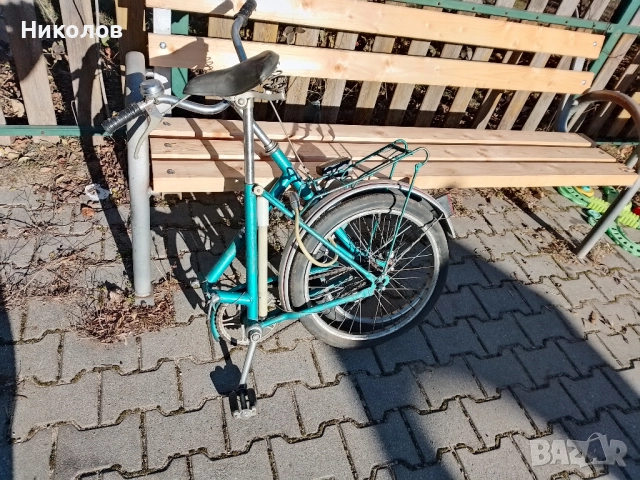 Велосипед сгъваем "Ретро-GDR" 1975г. 20" "45€"!+Доставка!, снимка 2 - Велосипеди - 52956225
