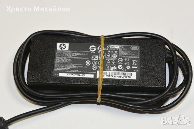 HP Адаптер / Power Supply лаптоп 90 вата, снимка 1