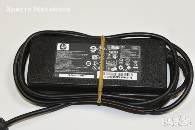 HP Адаптер / Power Supply лаптоп 90 вата, снимка 1 - Лаптоп аксесоари - 42880536