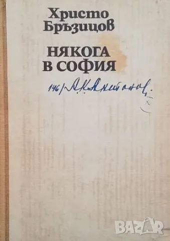 Някога в София Христо Д. Бръзицов