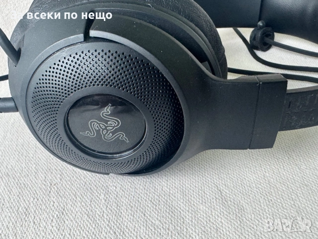 Оригинални геймърски слушалки Razer с микрофон, снимка 8 - Слушалки и портативни колонки - 54275022