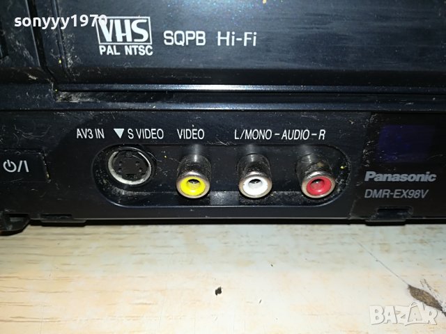 PANASONIC DMR-EX98V VIDEO/HDD/DVD/USB/HDMI-ВНОС GERMANY 1408221420, снимка 4 - Плейъри, домашно кино, прожектори - 37689278