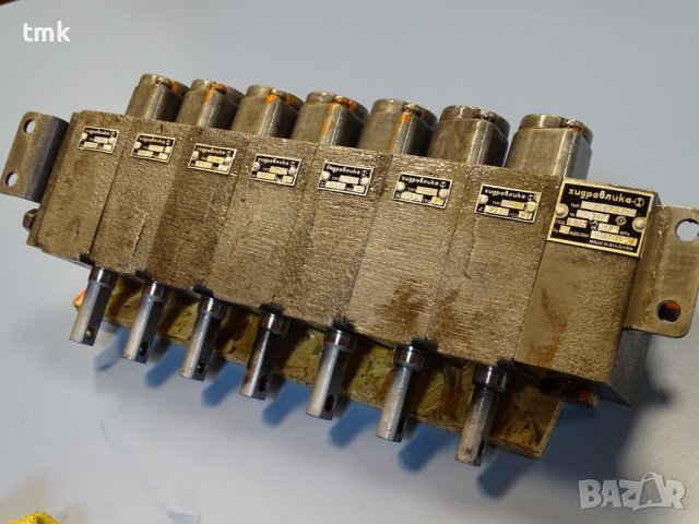 Хидравличен разпределител "Хидравлика" 348 РК2, DY-10, Pn-10MPa, 7- секции, снимка 5 - Резервни части за машини - 42221495