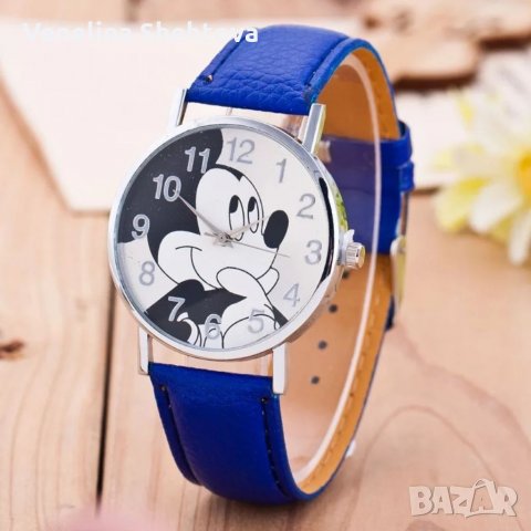 Mickey Mouse Ефектен детски ръчен часовник Мики Маус , снимка 6 - Детски - 32167566