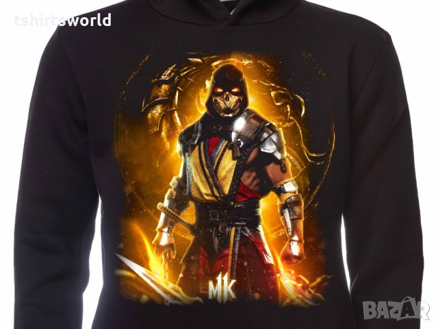 Нов мъжки суичър с дигитален печат Mortal Kombat, MK, видеоигра, снимка 6 - Суичъри - 31742185