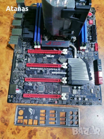 ASUS Rampage IV Formula + 32GBRam + i7 4820k, снимка 3 - Геймърски - 54309858