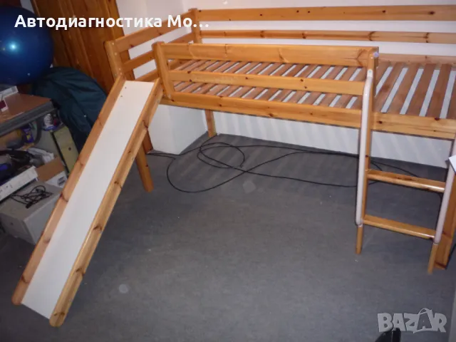 Детско легло с пързалка, снимка 1