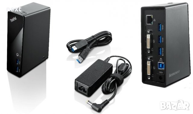 Докинг станция Lenovo ThinkPad USB 3.0 Dock + Гаранция