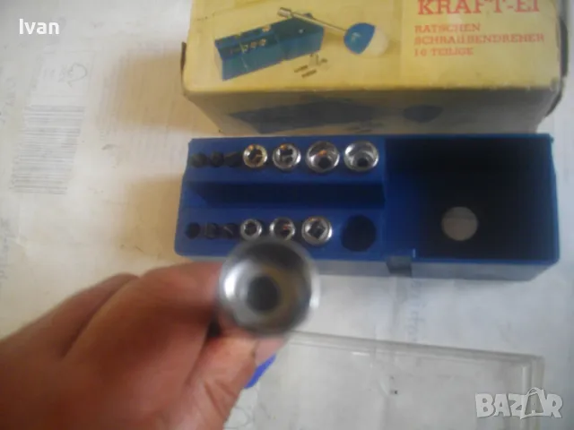 НОВА НЕМСКА РЕТРО ВИНТИДЖ ТРЕСЧОТЪЧНА ОТВЕРТКА С БИТОВЕ И ТОРСОВЕ ГЕДОРЕ КОМПЛЕКТ 16 БРОЯ ЧАСТИ, снимка 11 - Гедорета - 49765563