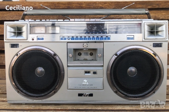Радиокасетофон  JVC RC M-70 -Работещ, снимка 5 - Радиокасетофони, транзистори - 54083070