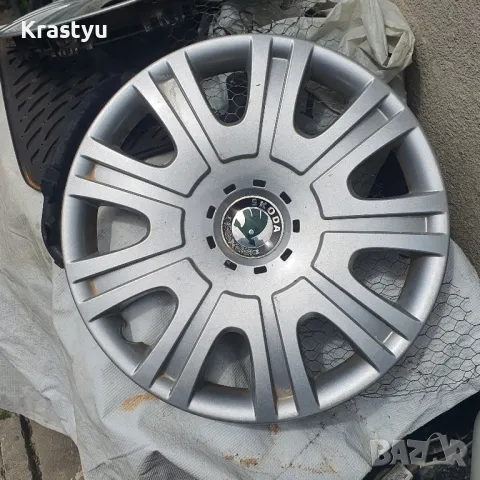 оригинални тасове 15ки шкода, снимка 2 - Аксесоари и консумативи - 50441056