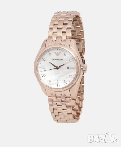 Чисто нов дамски часовник Emporio Armani Watch Antonia, розов цвят