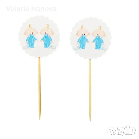 Комплект топери Близнаци, момчета, 10 броя 10135, снимка 1