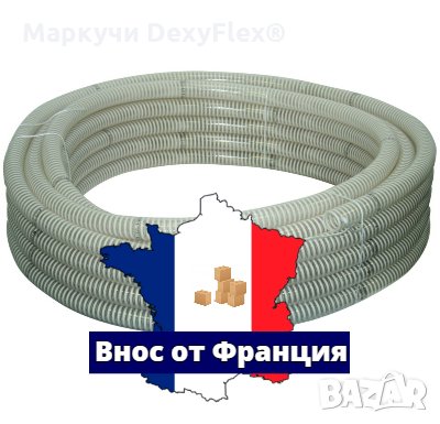 Смукателен маркуч за транспорт на Вода, Течности, Храни, Леки химикали и Абразия- SPIRABEL®SNT-W, снимка 4 - Водни помпи - 31447223