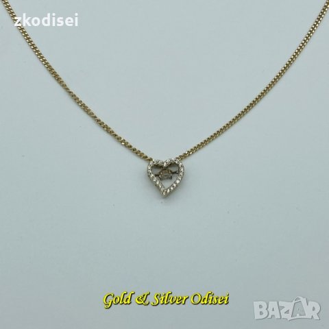 ЗЛАТЕН СИНДЖИР С МЕДАЛЬОН 3,97ГР. 44СМ. 9КР. ПРОБА:375 МОДЕЛ:4588-1, снимка 2 - Колиета, медальони, синджири - 35150078