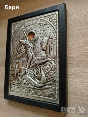 Икона на Свети Георги , снимка 2 - Колекции - 51175279
