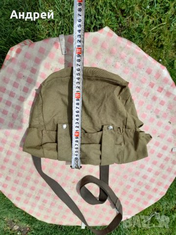 Стара брезентова чанта,торбичка #7, снимка 3 - Антикварни и старинни предмети - 36760421