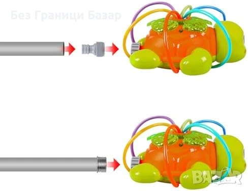 Нова Водна пръскачка за деца ротационен спринклер за двор градина летни игри навън, снимка 4 - Други - 53166629