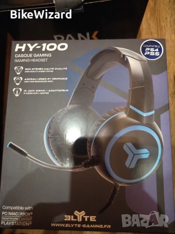 Слушалки TNB Elyte HY100 Gaming, гейминг, микрофон, 3.5 mm жак НОВИ, снимка 4 - Слушалки и портативни колонки - 38453213