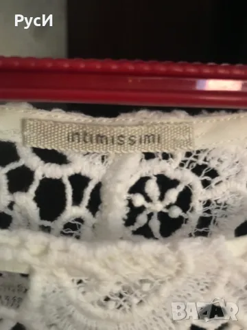 Дамска блуза от бяла дантела, L, снимка 3 - Корсети, бюстиета, топове - 47594577