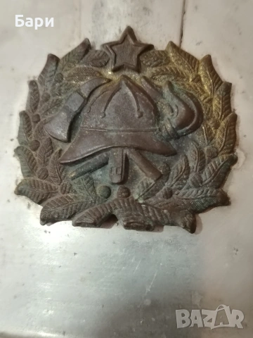 Стара пожарникарска алуминиева каска, снимка 5 - Други ценни предмети - 53346039