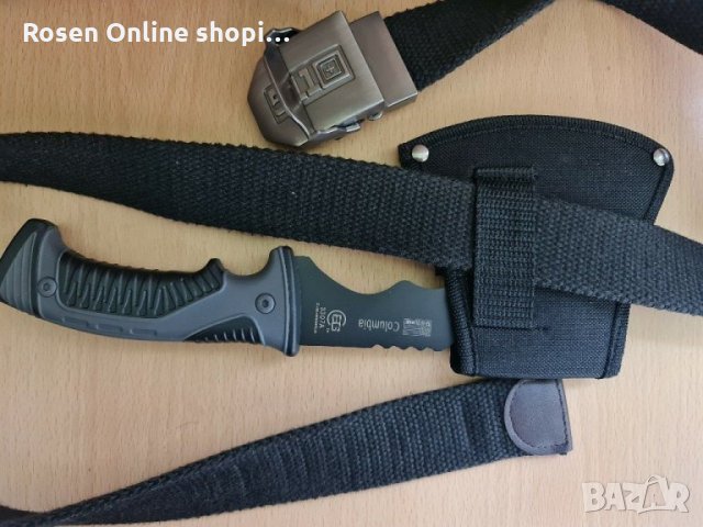 Туристическа брадвичка  COLUMBIA BG 3307A Беър Грилс за приключение и оцеляване, снимка 7 - Ножове - 16801959