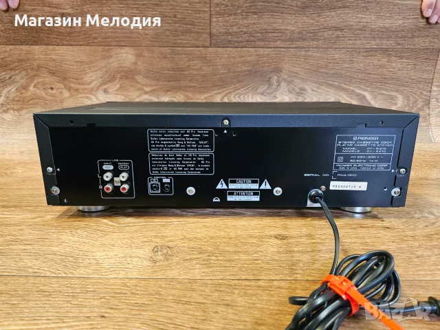 Касетен дек Pioneer CT-S210 – Made in Japan, снимка 6 - Декове - 56092800
