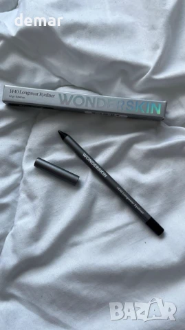 Wonderskin 1440 Longwear черен водоустойчив молив за очи (Liquorice), снимка 8 - Декоративна козметика - 50456409
