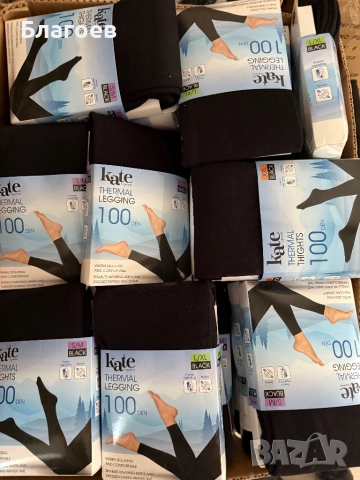 Термо клин черен Размер S/M/L/XL , снимка 2 - Клинове - 51781261