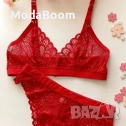 Луксозен дантелен комплект Anna, снимка 3 - Бельо - 48270485