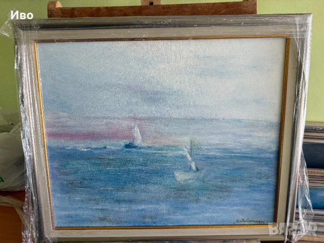 Картини масло върху платно, натюрморт,портрети и пейзажи от Доц д-р Христо Иванов Сапунджиев, снимка 2 - Картини - 50676247