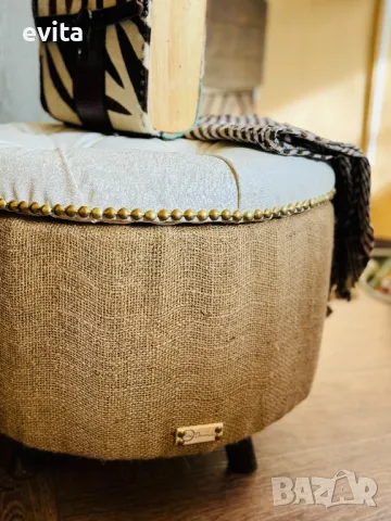 Уникални ръчно изработени табуретки Casa Decorator, снимка 7 - Столове - 34568961