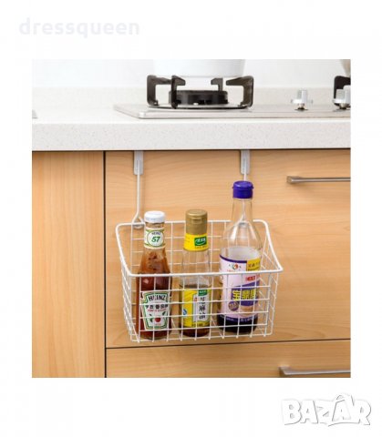 2873 Кошничка-органайзер за закачане на шкаф, снимка 2 - Етажерки - 34267574