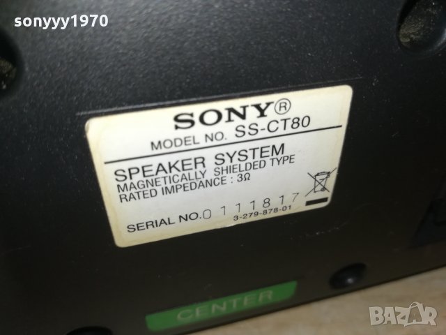 sony center speaker-внос sweden, снимка 11 - Тонколони - 30341153