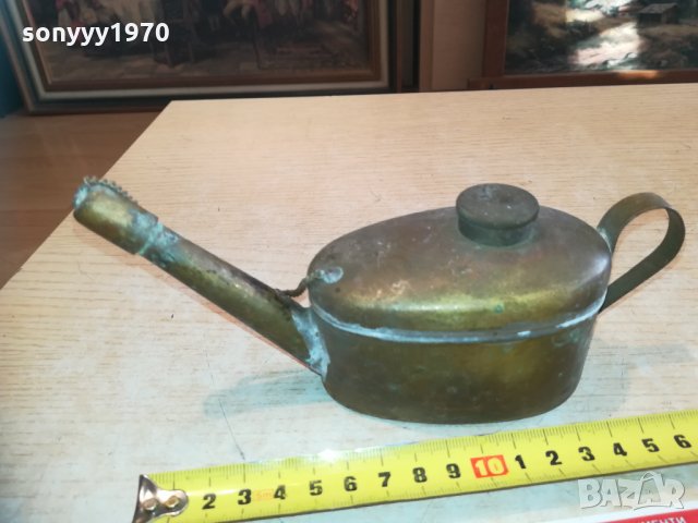 АНТИКА-ретро чаиник/леика-мед/месинг 2402211911