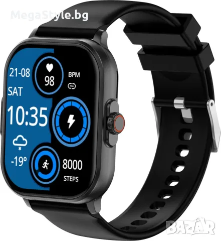 Мултифункционален смарт часовник Smart Watch JL7013A с Bluetooth Call, Черен