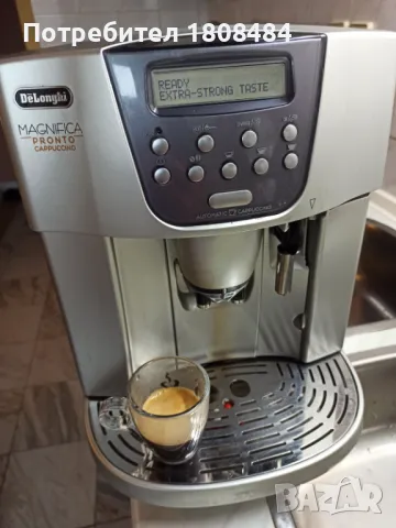 Кафеавтомат Делонги Магнефика пронто капучино, работи перфектно , снимка 2 - Кафемашини - 47287934