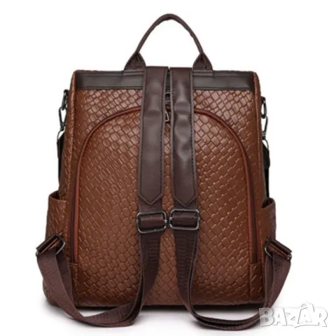 Дамска чанта-раница Vila Brown, снимка 14 - Раници - 47923269