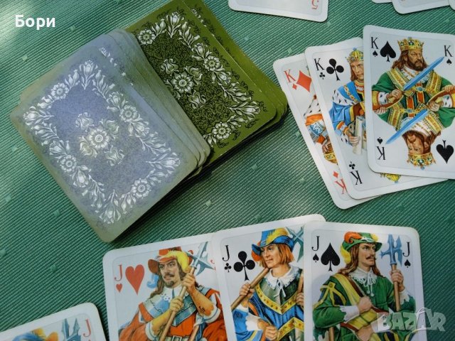 ROKOKO две тестета в кожен калъф, снимка 6 - Карти за игра - 37417069