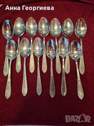 Лъжици от неръждаема стомана.